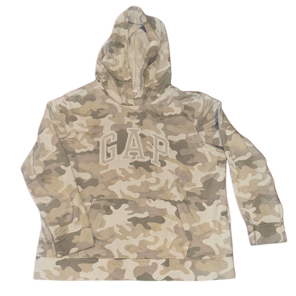 GAP Beige Camo Hoodie